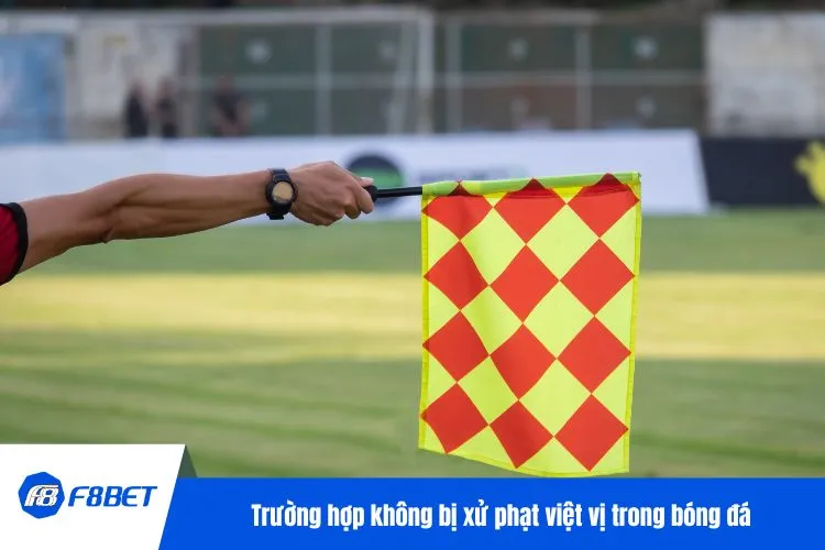 Trường hợp không bị xử phạt việt vị trong bóng đá