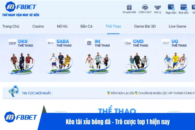 Kèo tài xỉu bóng đá - Trò cược top 1 hiện nay