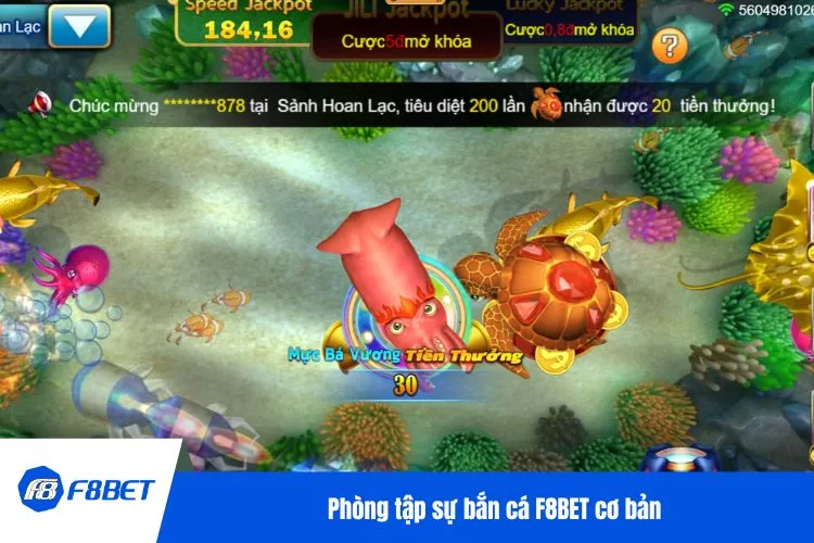 Phòng tập sự bắn cá F8BET cơ bản